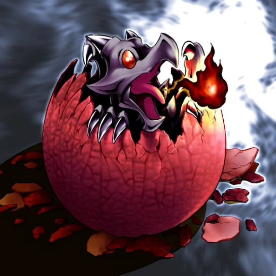 Carte yu gi oh poussin b aux yeux rouges