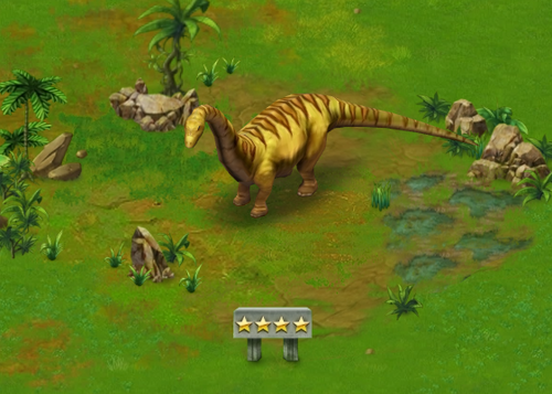 jurassic world the game brontosaurus