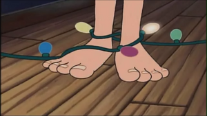 Helga's Feet in the Closet