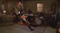 Rachel swinging