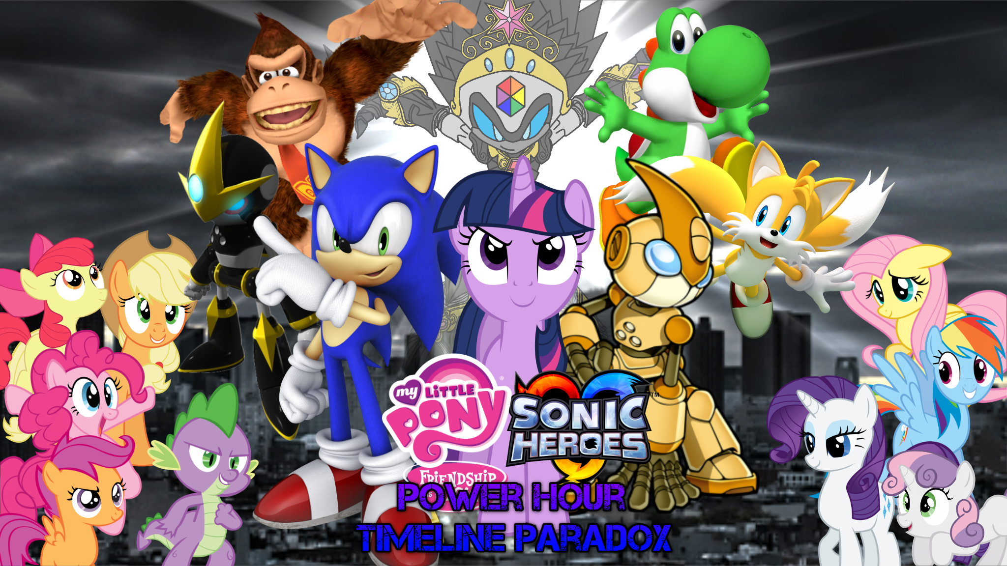 My Little Ponysonic Heroes Power Hour Timeline Paradox Poohs