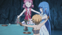 The girls focus their magic