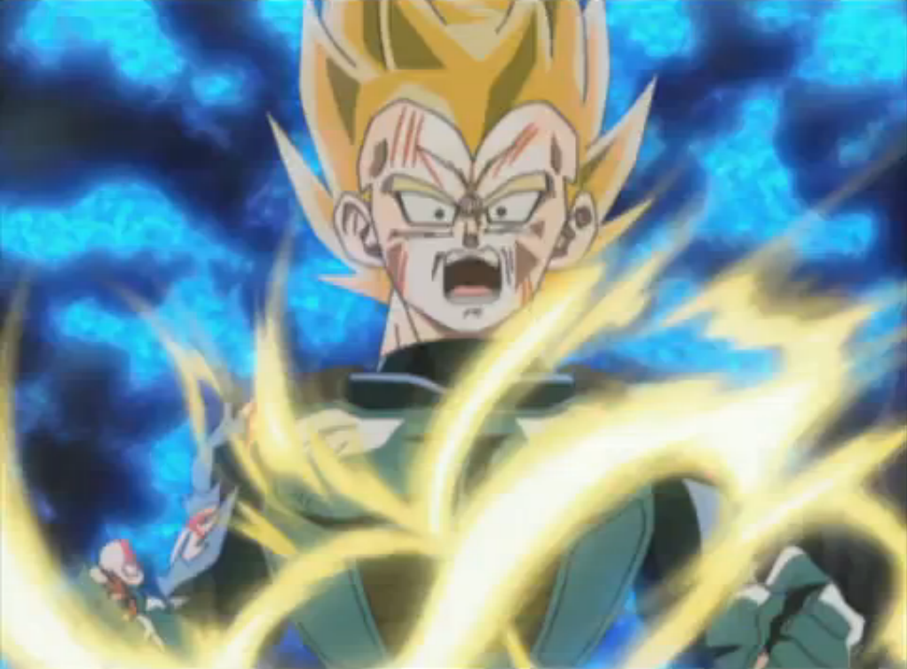 vegeta first super saiyan