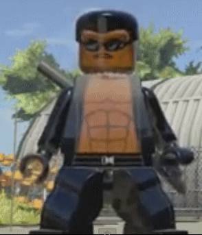 blade lego minifigure