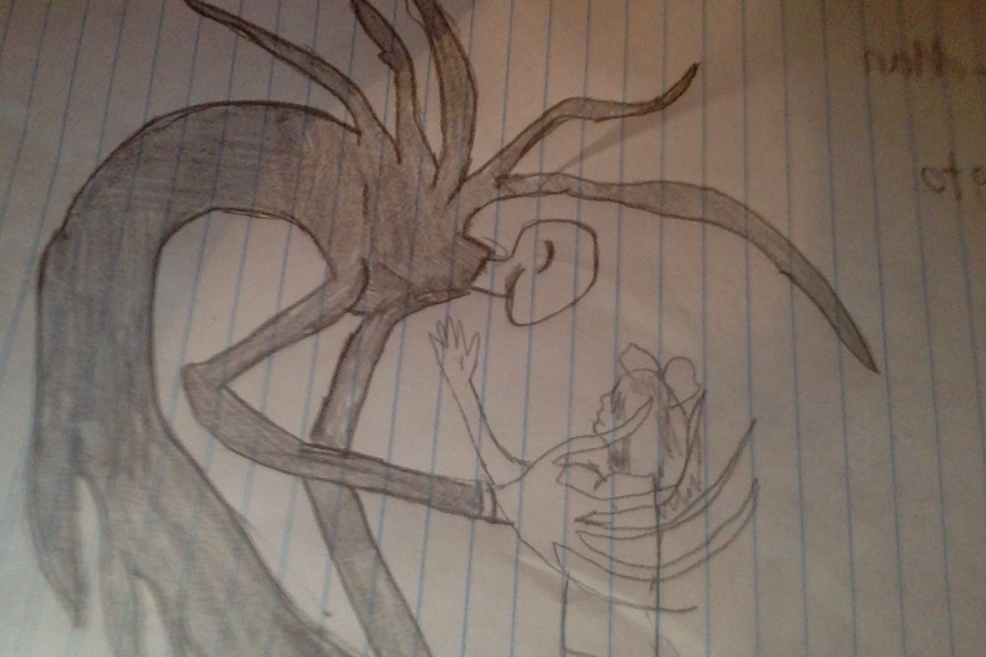 Image SlenderMan Tree form going to human form.jpg Creepypasta Wiki