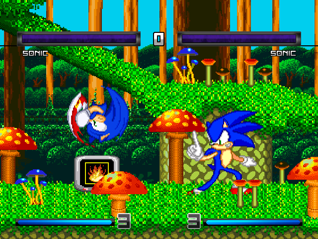 mugen stages sonic
