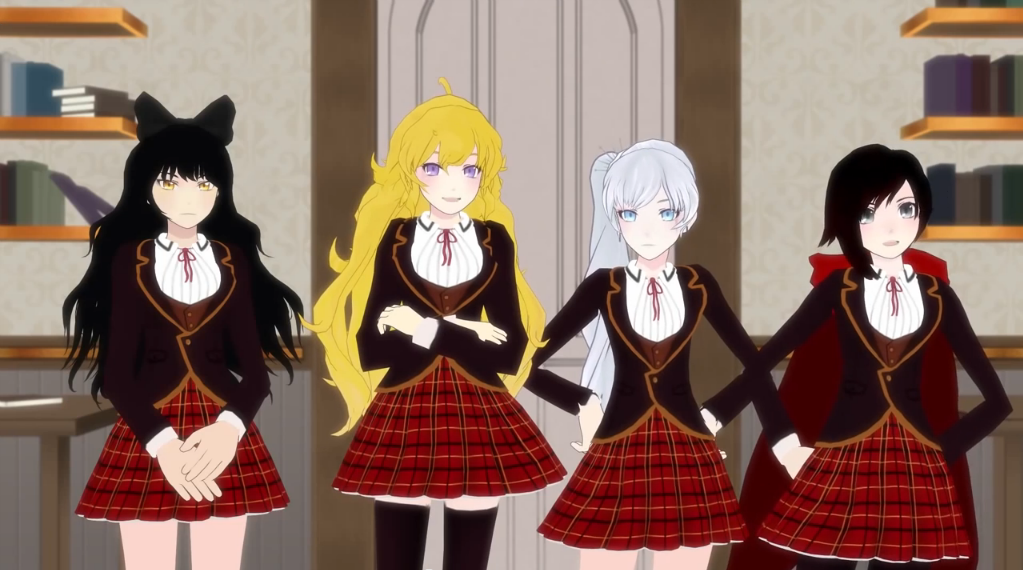 beautiful rwby school outfit
9