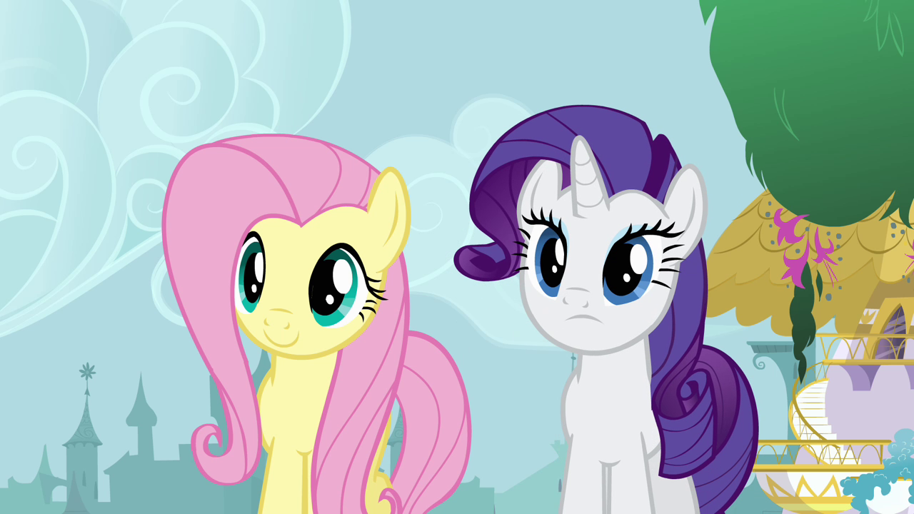 rarity e fluttershy