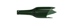 Abgebrochene Flasche