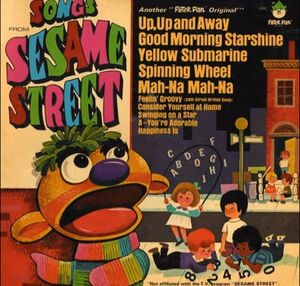 SongsfromSesameStreetRecordCover