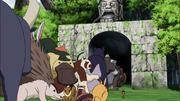 Naruto com os Animais