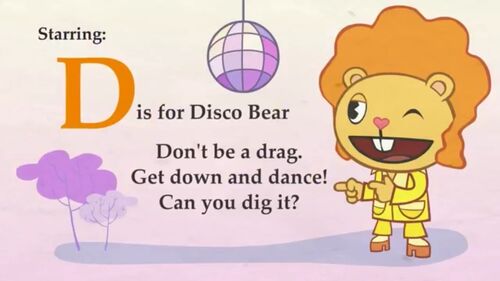 Disco Bear Happy Tree Friends Wiki Mondo Mini Shows