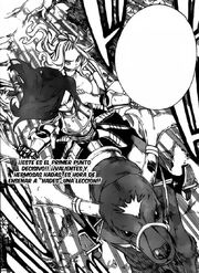 Erza y Mirajane se Dirigen a Proteger al Ex Presidente