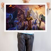 Legends of Equestria art print WeLoveFine