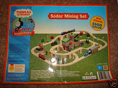 thomas wooden railway sodor mining set