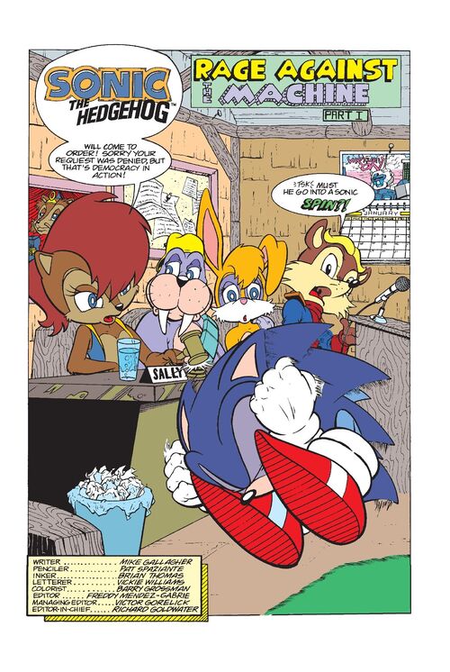 Archie Sonic The Hedgehog Issue 39 - Sonic News Network - Wikia