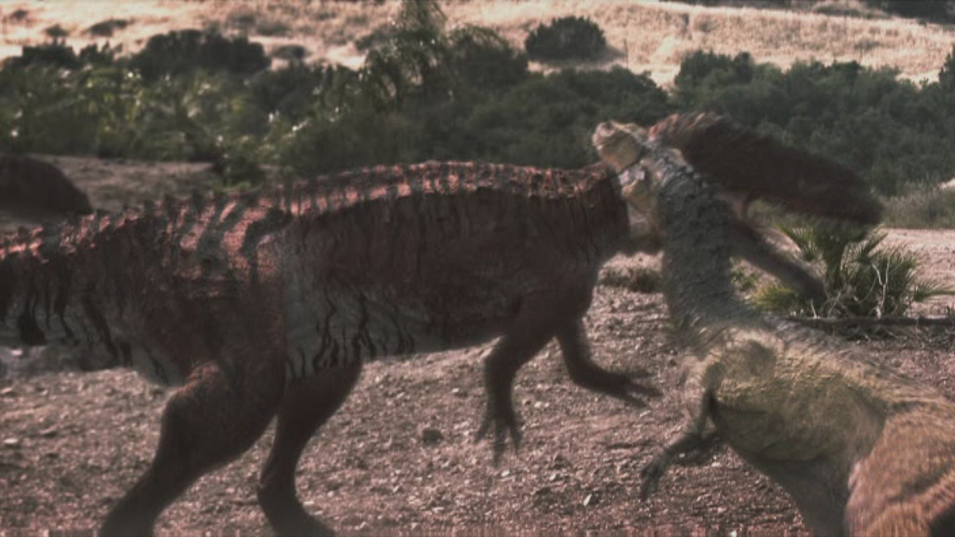dinosaur revolution the watering hole