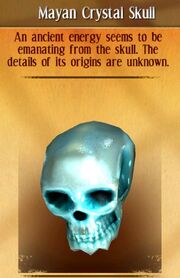 Mayan skull