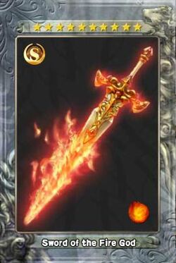 Sword of the Fire God New