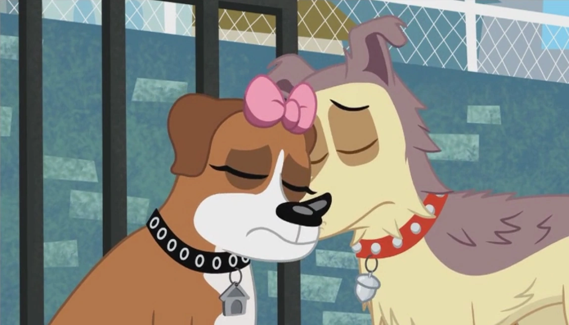 Image Lucky and Cookie nuzzle.png Pound Puppies 2010 Wiki