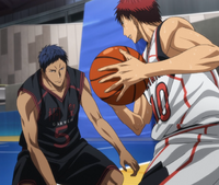 Kagami vs Aomine (anime)