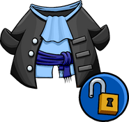Unlockable Gray Pirate Coat