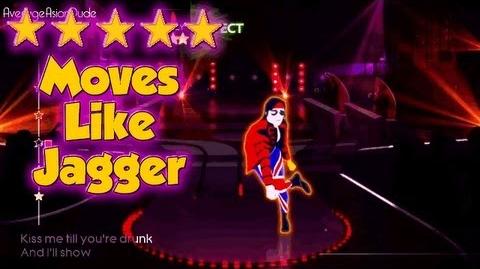 maroon 5 moves like jagger just dance