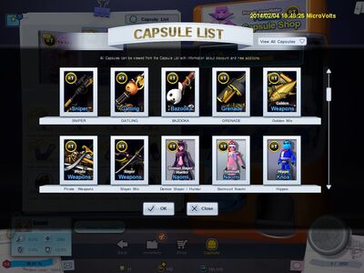 Capsule List Microvolts Surge