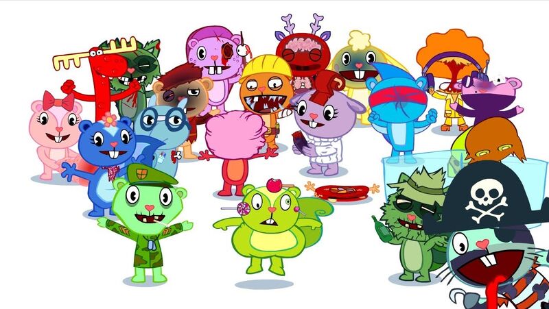 Which Happy Tree Friends Character Are You Image - All HTF Main Characters.jpg - Happy Tree Friends Wiki - Mondo