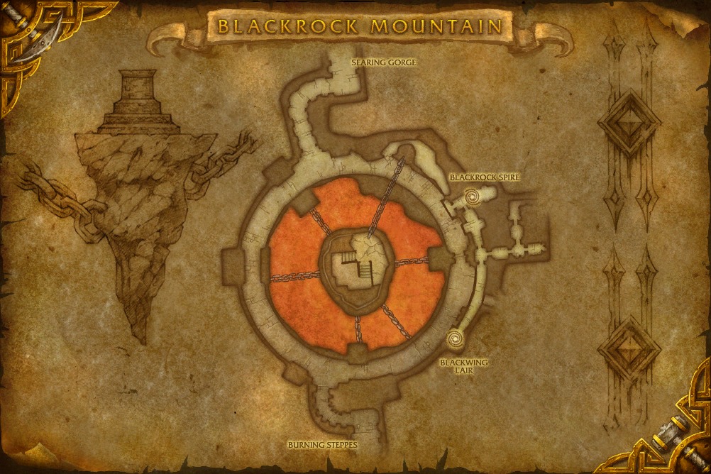 World Of Warcraft Black Rock Depths Map 87
