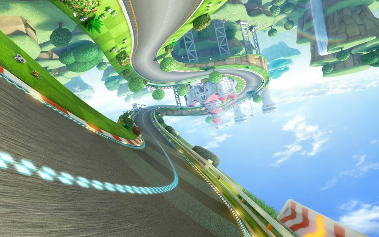 mario and yoshi race track