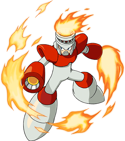 anime fire man