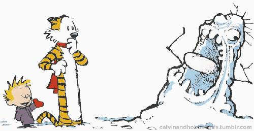 Calvinandhobbes-SnowMonster.gif