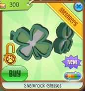Shamrock glasses00
