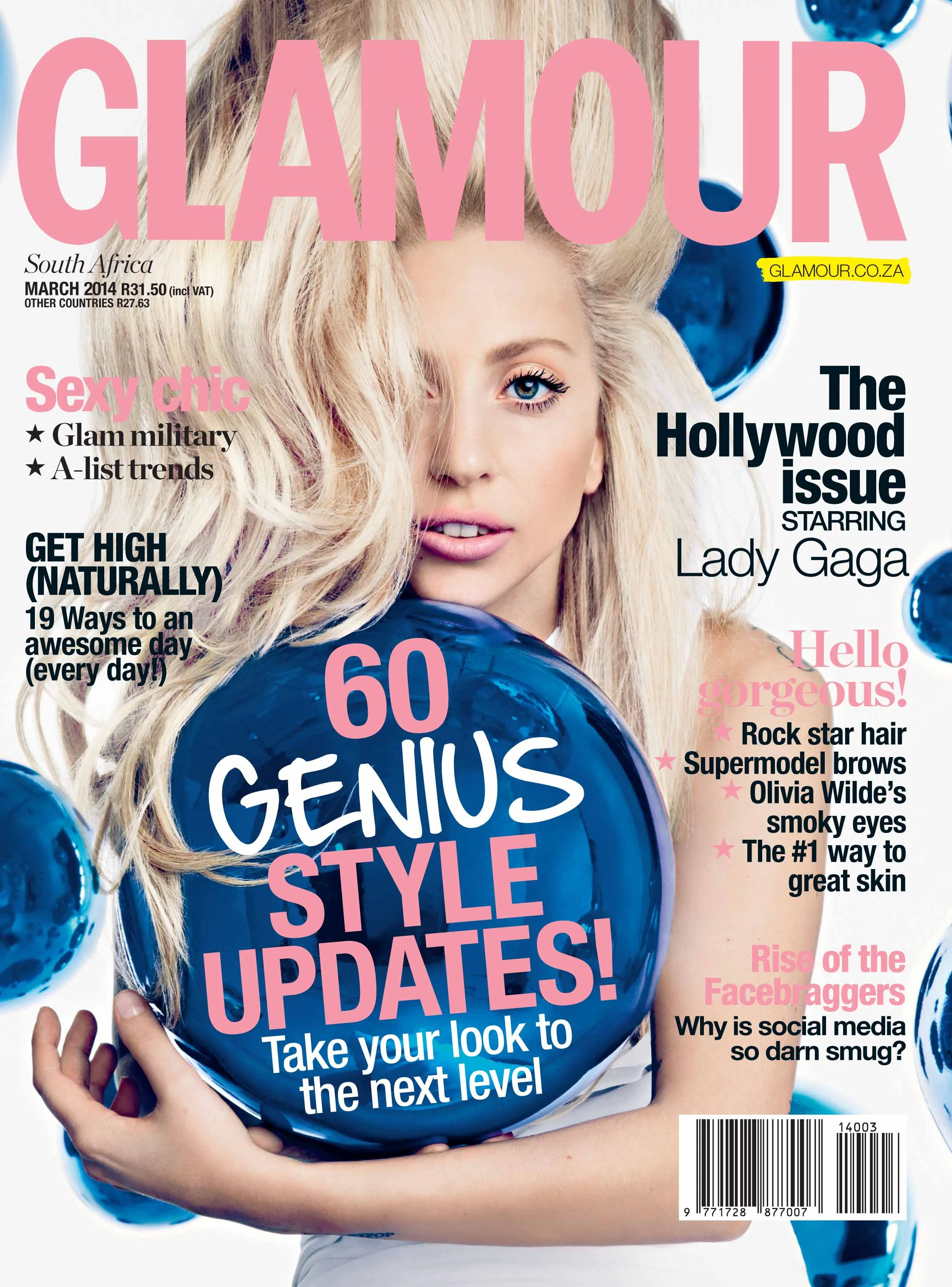 Image Glamour Magazine South Africa (March 2014).jpg Gagapedia