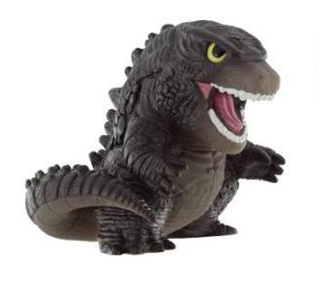 chibi godzilla plush