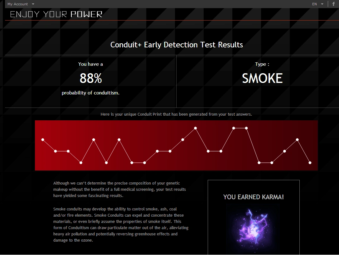 Conduit Test Results inFamous Wiki Powers, Enemies, and everything