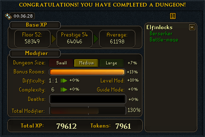 Dungeoneering Winterface