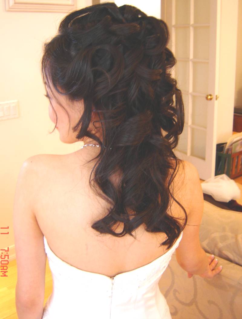 Hairstyles For Prom Half Up Half Down PictureFuneral Program Designs