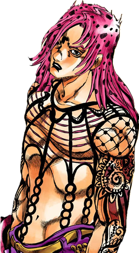 The tattoos of Diavolo. : StardustCrusaders