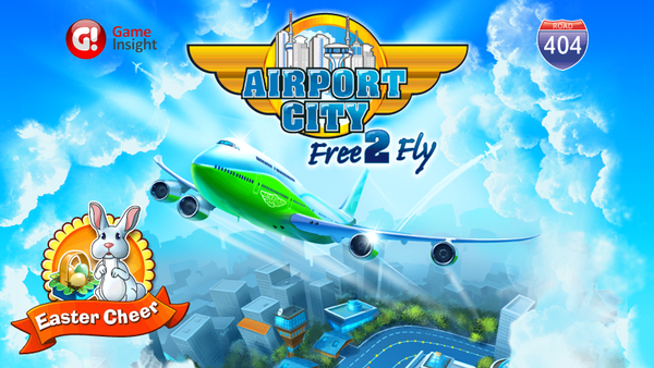 Airport City Splashscreen-Easter Cheer