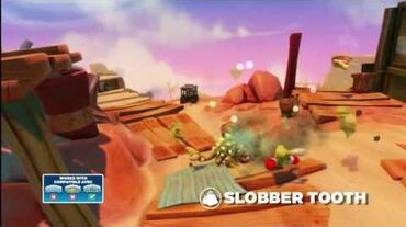 Skylanders Swap Force - Slobber Tooth Gameplay Vignette (Clobber and Slobber)
