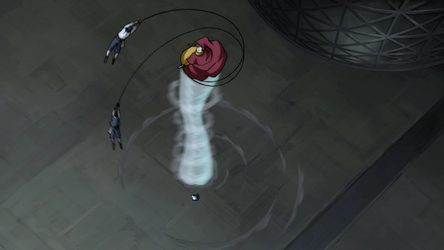 Tenzin airbending Equalists