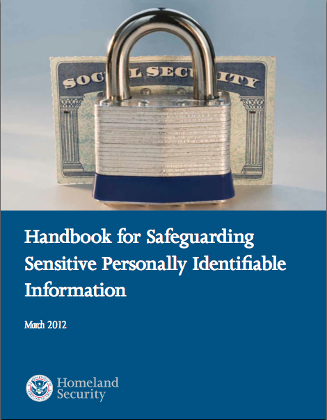 Handbook For Safeguarding Sensitive Personally Identifiable Information ...