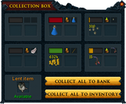 Grand Exchange collection box