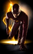 Barry Allen as the Flash full-body promo