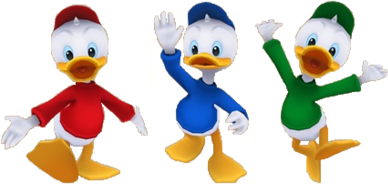 Image - 08 Huey, Dewey & Louie - DMW.jpg - DisneyWiki