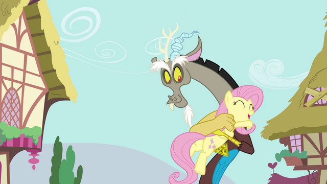640px-Fluttershy_and_Discord_hugging_S4E26.png