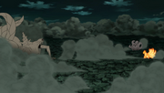 Jubi vs. Kurama&Gyuki