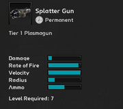 Splatter Gun Info